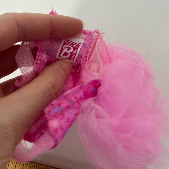 Vintage Barbie Doll Clothing Lot of 4 Sporty Star Ice Dress Blue Pink Purple - Picture 6 of 6